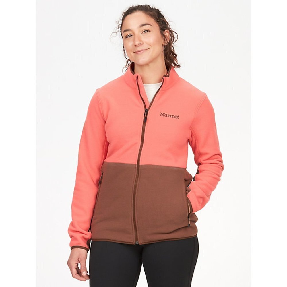 ✅ Marmot Women's Rocklin Full Zip Jacket SIZE MEDIUM